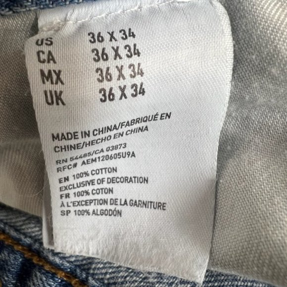 American Eagle Men's Jeans 36x34 - Picture 4 of 16